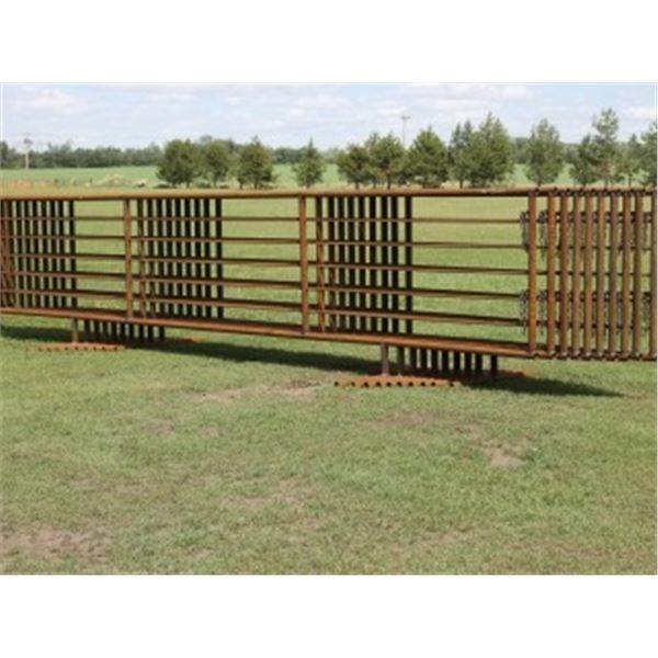 10 - 24' X 2 3/8" PIPE PANELS (SO MUCH PER PANEL TIMES TEN)