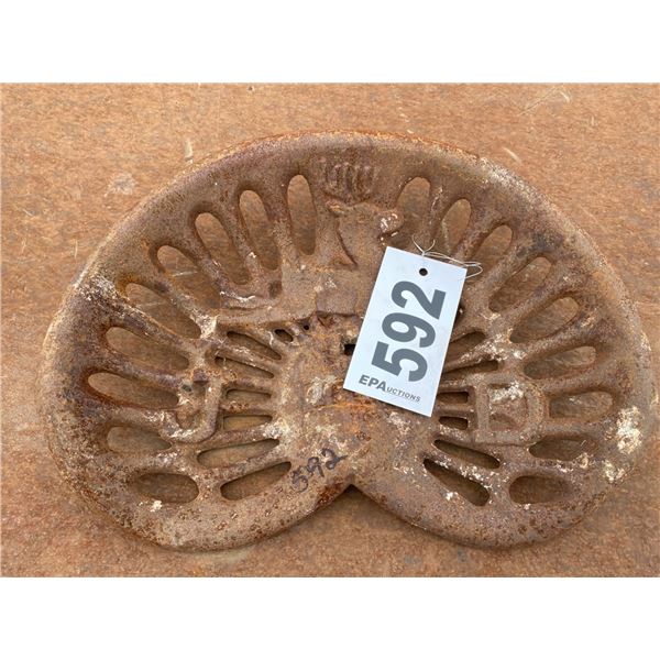 "JOHN DEERE 1841" ANTIQUE TRACTOR SEAT