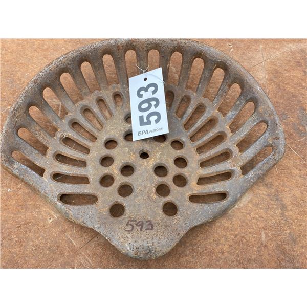 ANTIQUE TRACTOR SEAT