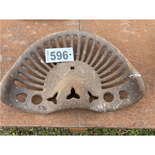 ANTIQUE TRACTOR SEAT