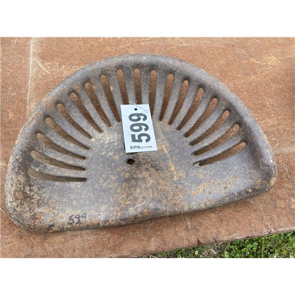 ANTIQUE TRACTOR SEAT