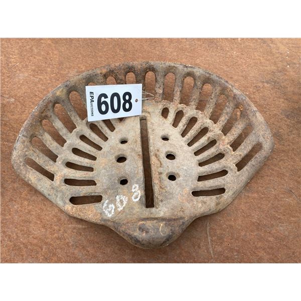 ANTIQUE TRACTOR SEAT