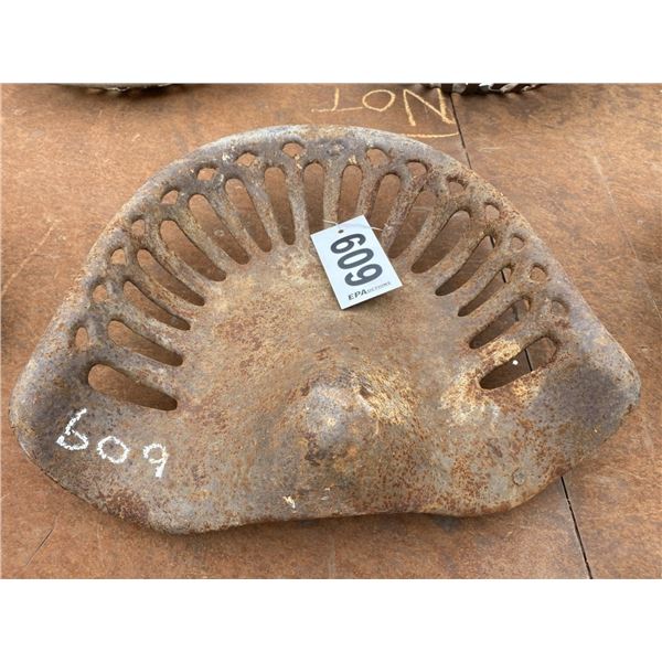 ANTIQUE TRACTOR SEAT