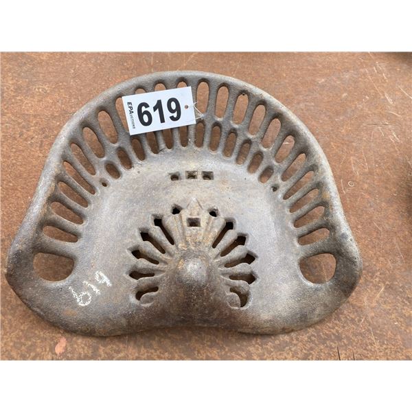 ANTIQUE TRACTOR SEAT