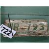 Image 1 : ALBERTA LICENCE PLATE DATED 1959