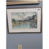 Image 1 : Framed Water Color Painting By D.Kieller