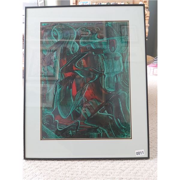 Framed Abstract Print