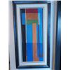 Image 1 : Framed Abstract Canvas Painting by Lorne Day