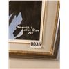 Image 2 : Framed Abstract Canvas Painting by Veronica & Lorne Day