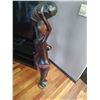 Image 4 : Hand Carved Wood Sculpture of African Woman