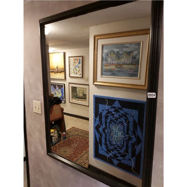 Large Framed Mirror