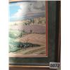 Image 2 : Framed Watercolor Painting of FarmLand by Dave Ripley