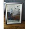 Image 1 : Framed Abstract Painting by Sky Junes