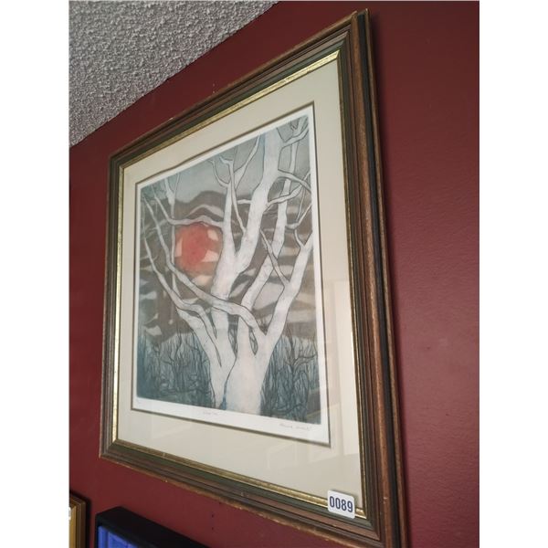 Framed Print "Silver Tree"
