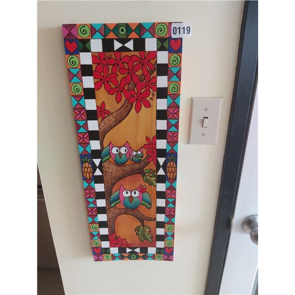 Picture of Owls in Tree