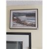 Image 1 : Framed Painting of Wintery River Scene