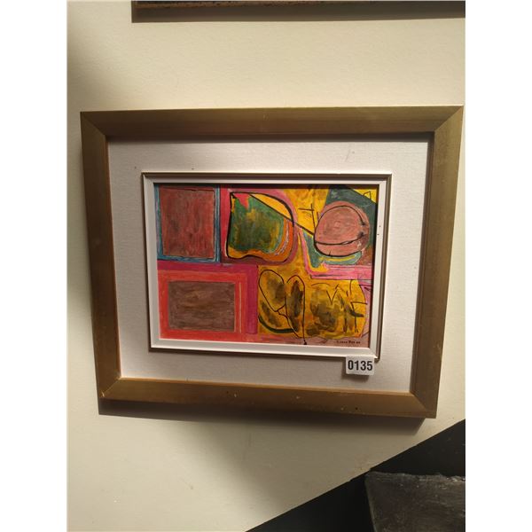 Framed Canvas Painting by Lorne Day