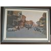 Image 1 : Framed Picture of City Street