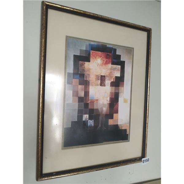 Abraham Lincoln Print made up of multiple smaller pictures