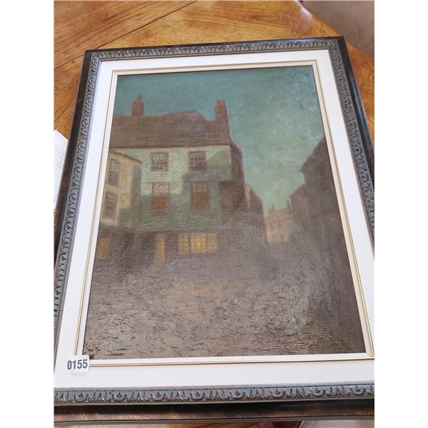 Framed Oil Acrylic Canvas Painting by Mary Heister Reid