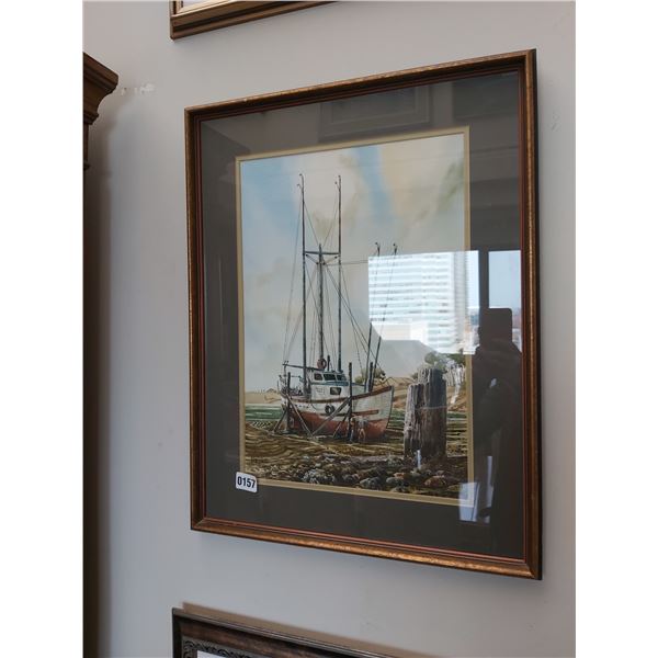 Framed Reproduction Print by Harry Heine