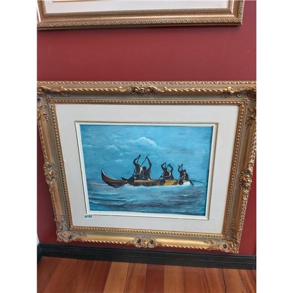 Framed Canvas Painting