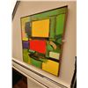Image 2 : Framed Abstract Canvas Painting