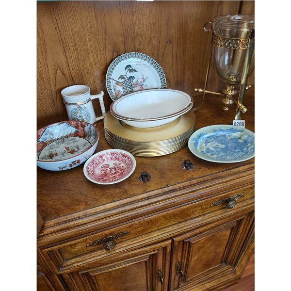 Miscellaneous Antique China & Ice Bucket