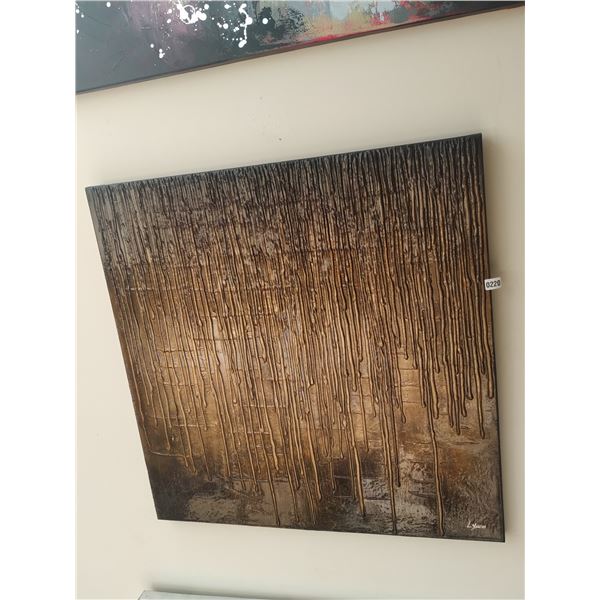 Textured Canvas Painting