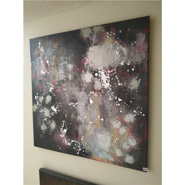 Textured Canvas Painting