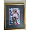 Image 1 : Framed Abstract Painting of a Woman