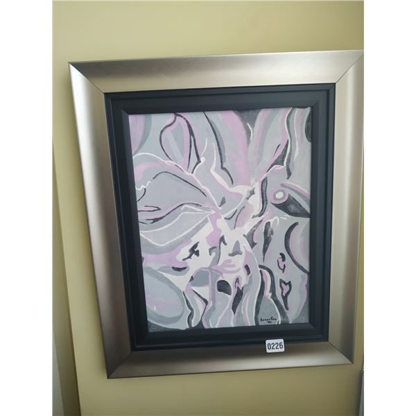Framed Canvas Painting by Lorne Day