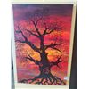Image 1 : Framed Canvas Painting of Tree