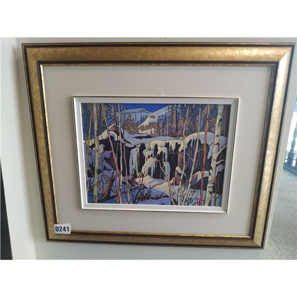 Framed Canvas Painting by Dave Ripley