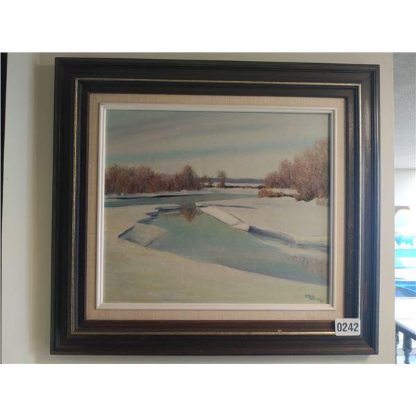 Framed Canvas Painting by Crane Thomas
