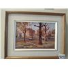 Image 1 : Framed Painting of Neighbourhood Street