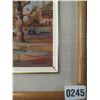 Image 2 : Framed Painting of Neighbourhood Street