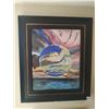Image 1 : Framed Abstract Canvas Painting by Lorne Day