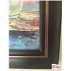 Image 2 : Framed Abstract Canvas Painting by Lorne Day