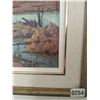 Image 2 : Framed Canvas Painting of River Scene