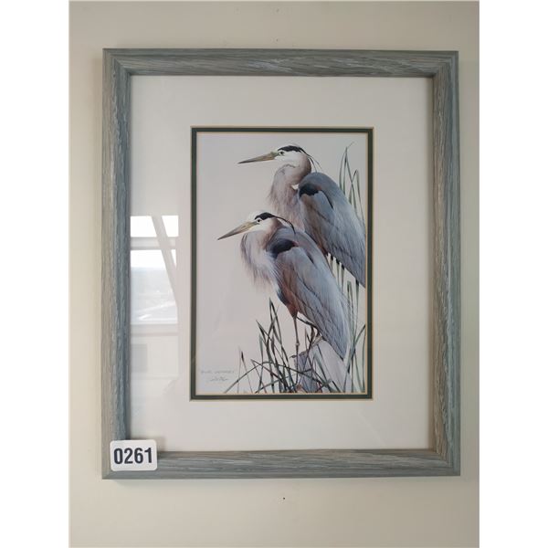 Framed Picture "Blue Odyssey"