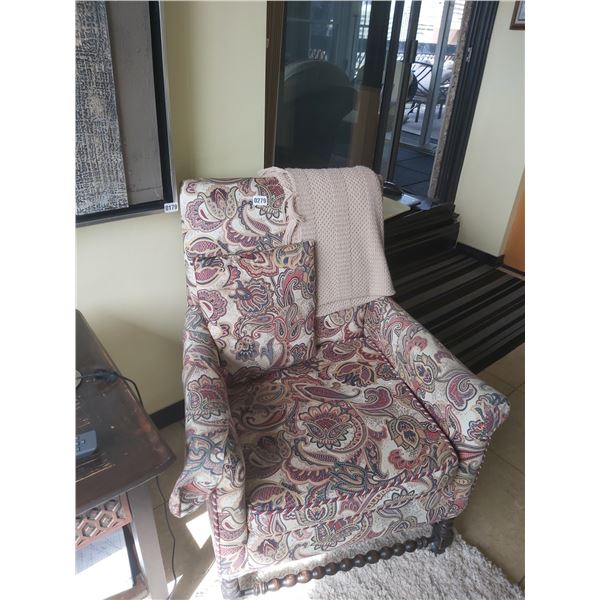 Antique His & Hers Armchairs