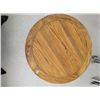 Image 2 : Round Wood Table