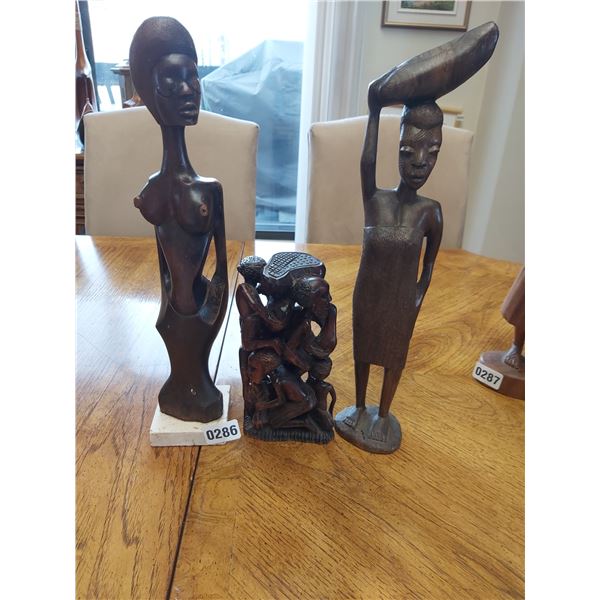 Hand Carved Wooden Statues