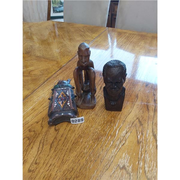 Hand Carved Wooden Statues