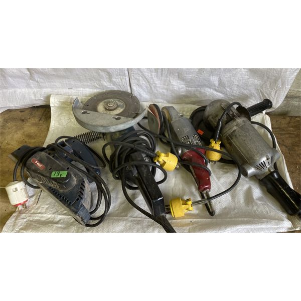 LOT OF 4 - 220 V POWER TOOLS