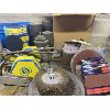 Image 3 : LARGE JOB LOT - SANDING & CUT OFF DISCS, QTY OF NAILS & SCREWS, USED CHAIN, ETC
