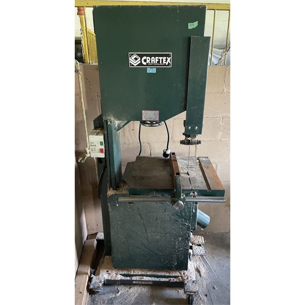 CRAFTEX MODEL B1329 20" WOOD BANDSAW - WORKING 