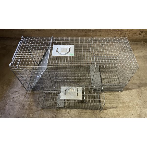 LOT OF 2 LIVE TRAPS 