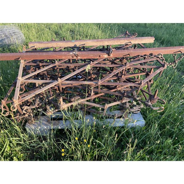 JOB LOT - DIAMOND HARROWS - 8 SECTIONS